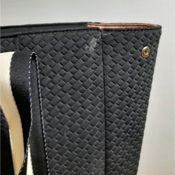 Stella & Dot black quilted tote bag - Picture 10 of 10